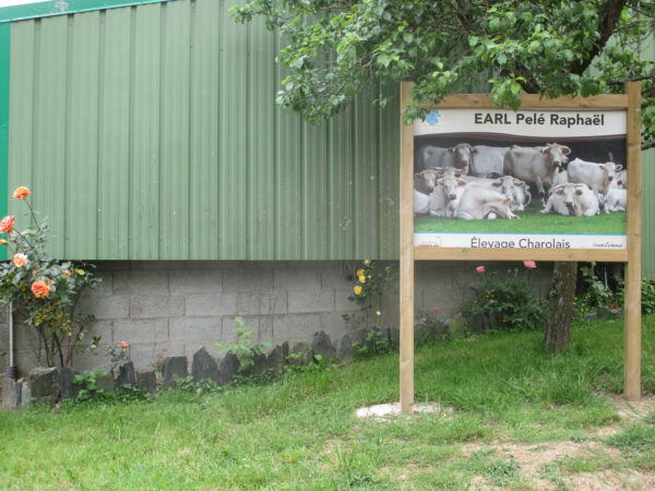 panneau de ferme personnalisé